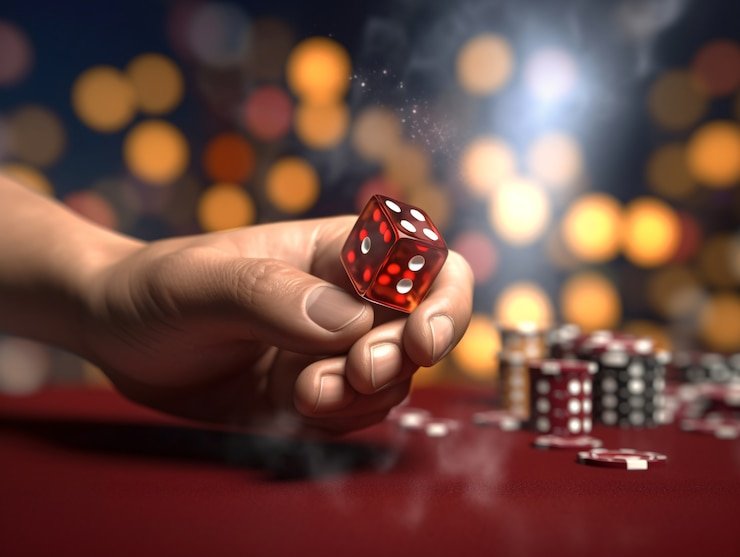 Dealer kasino langsung profesional berinteraksi dengan pemain melalui streaming astonbet88